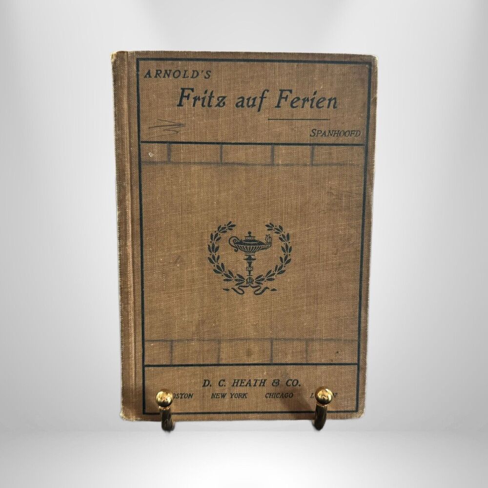 Fritz auf Ferien by Hans Arnold Spanhoofd Antique German book 1901